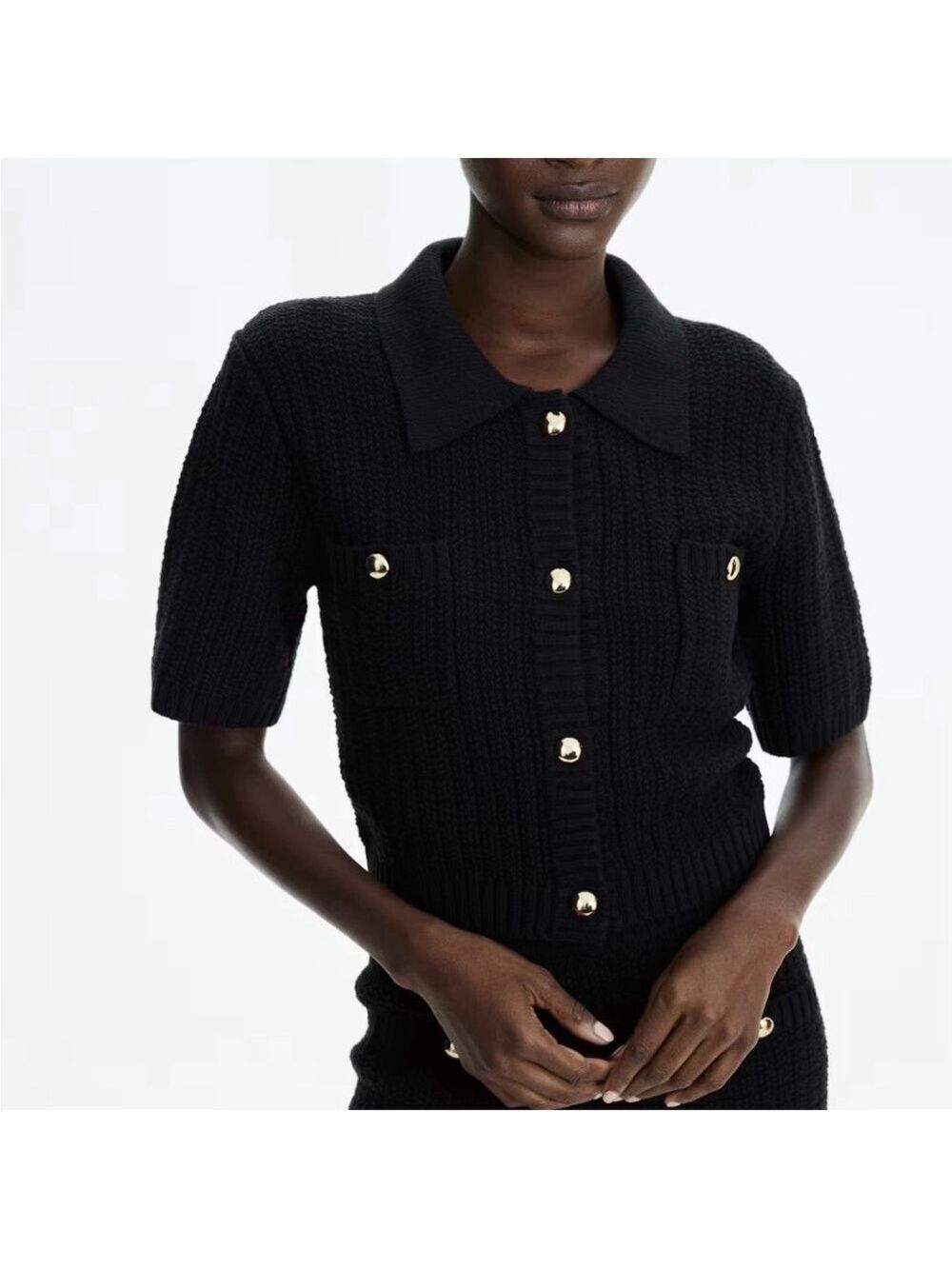 H&M Classic Black Sweater Small